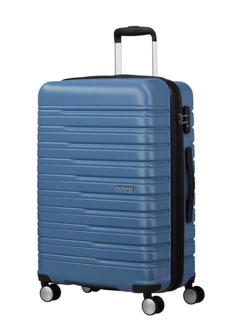 AMERICAN TOURISTER FLASHLINE Trolley medio espandibile coronet blue - Trolley Rigidi
