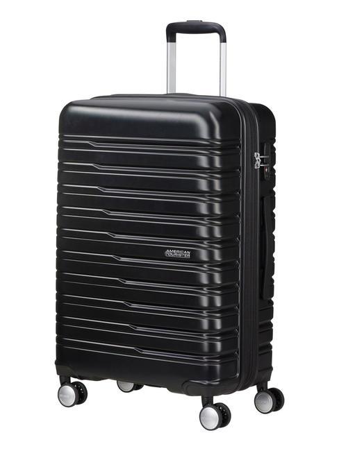 AMERICAN TOURISTER FLASHLINE Trolley medio espandibile shadow black - Trolley Rigidi