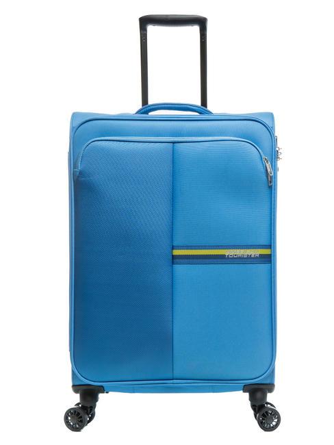 AMERICAN TOURISTER BRIGHT LIFE Trolley misura media tranquil blue - Trolley Semirigidi