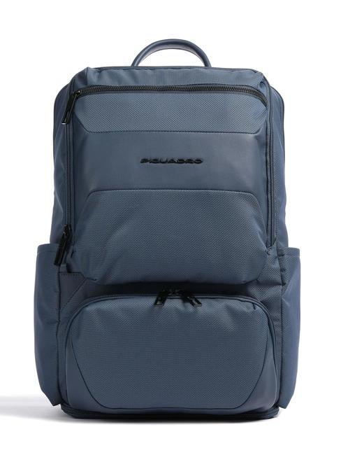 PIQUADRO GIO Zaino porta PC 15,6" blu - Zaini da lavoro porta PC