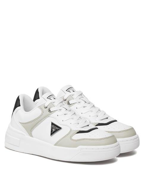 GUESS CLARKZ2 Sneakers white grey - Scarpe Donna