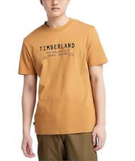 TIMBERLAND SS ROC CARRIER T-shirt in cotone wheat boot - T-shirt Uomo - 1