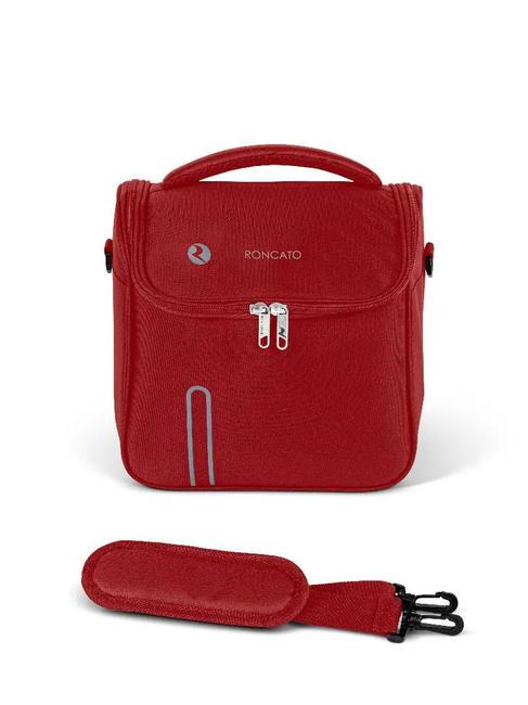 R RONCATO ONE WAY Beauty case con tracolla rosso - Beauty Case