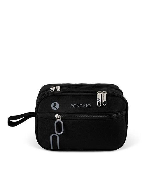 R RONCATO ONE WAY Beauty con polsierina Nero - Beauty Case