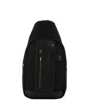 PIQUADRO BRIEF 2 Zaino Monospalla Nero - Zaini da lavoro porta PC - 1