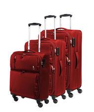 R RONCATO ECO-MOOD Set 3 trolley: cabin + medio e grande espandibili rosso - Set Trolley - 1