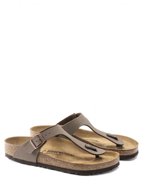 BIRKENSTOCK GIZEH BIRKO-FLOR  Sandalo infradito mocca - Scarpe Unisex