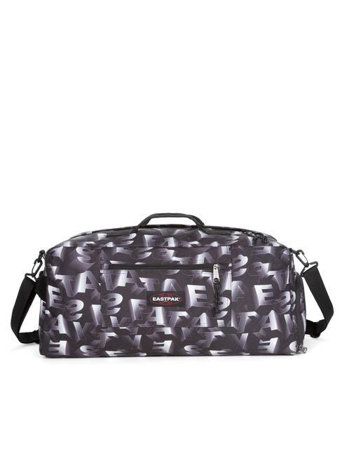 EASTPAK DUFFL'R M Borsone da viaggio con tracolla blocktype black - Borsoni