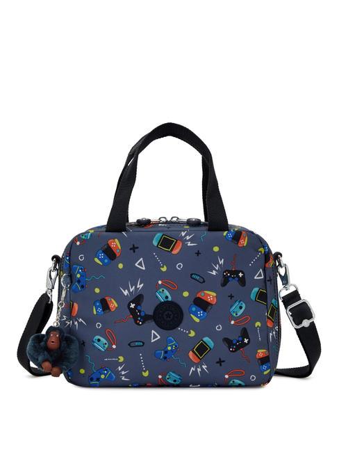 KIPLING MIYO Borsa termica porta pranzo gaming grey - Borse e accessori kids