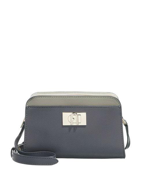 FURLA 1927 Mini bag in pelle soil/marmo c/perla e - Borse Donna