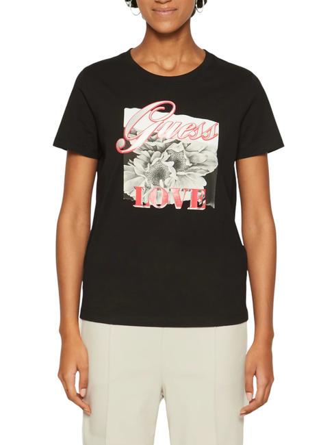 GUESS COLLAGE T-shirt con stampa jetbla - T-shirt e Top Donna