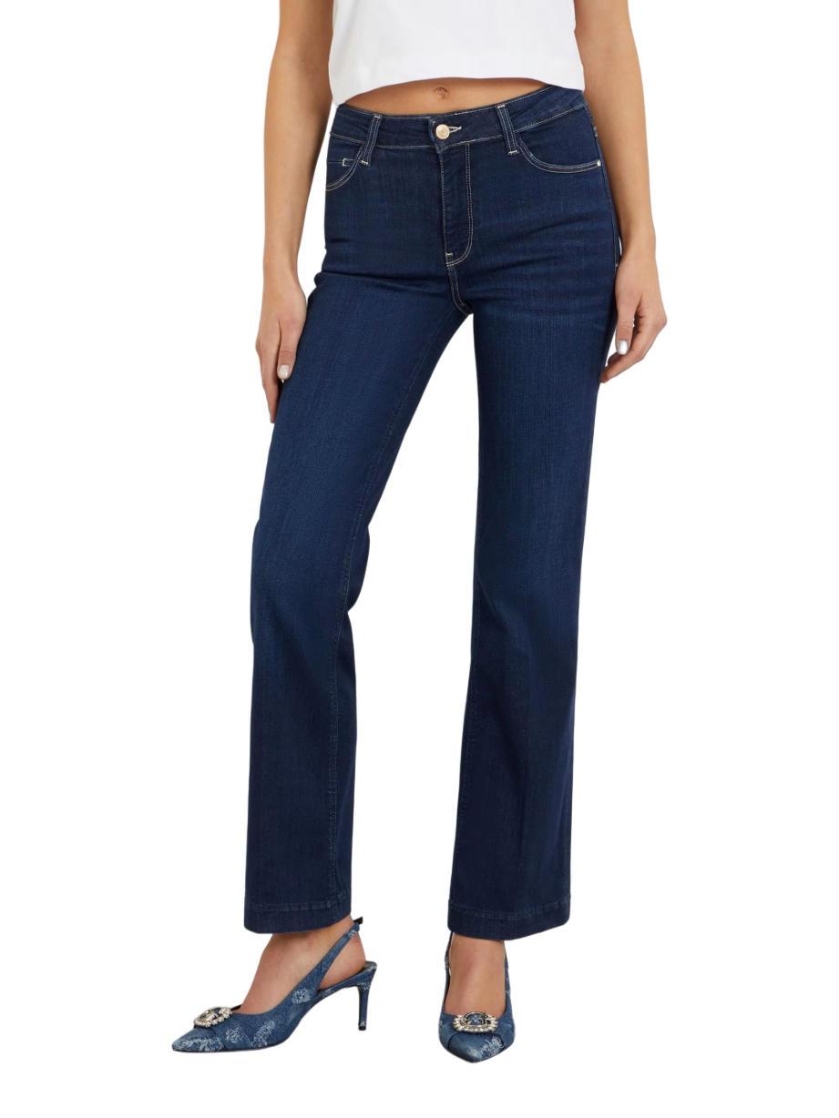 Jeans Slim Bootcut Donna - Vita Media, Cotone Elasticizzato, Taglio Allungante, Multiple Lunghezze - Foto 8