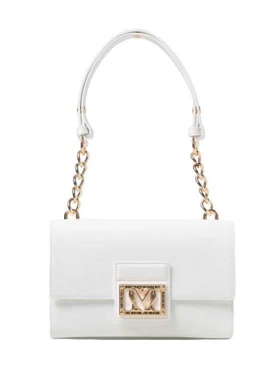 Borsa Moschino Bianca Tracolla Borsa Bianca Borsa Love Moschino