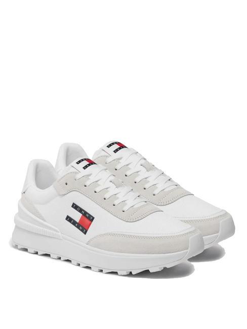 TOMMY HILFIGER TJ TECHNICAL Sneakers runner white - Scarpe Uomo