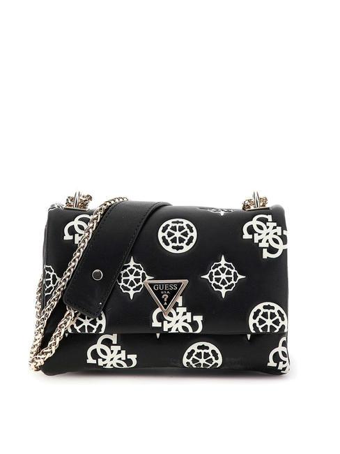 GUESS DEESA Convertible Mini Bag a spalla / a tracolla black logo - Borse Donna