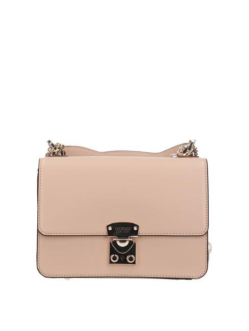 GUESS ELIETTE Convertible Mini Bag a spalla / a tracolla light beige - Borse Donna