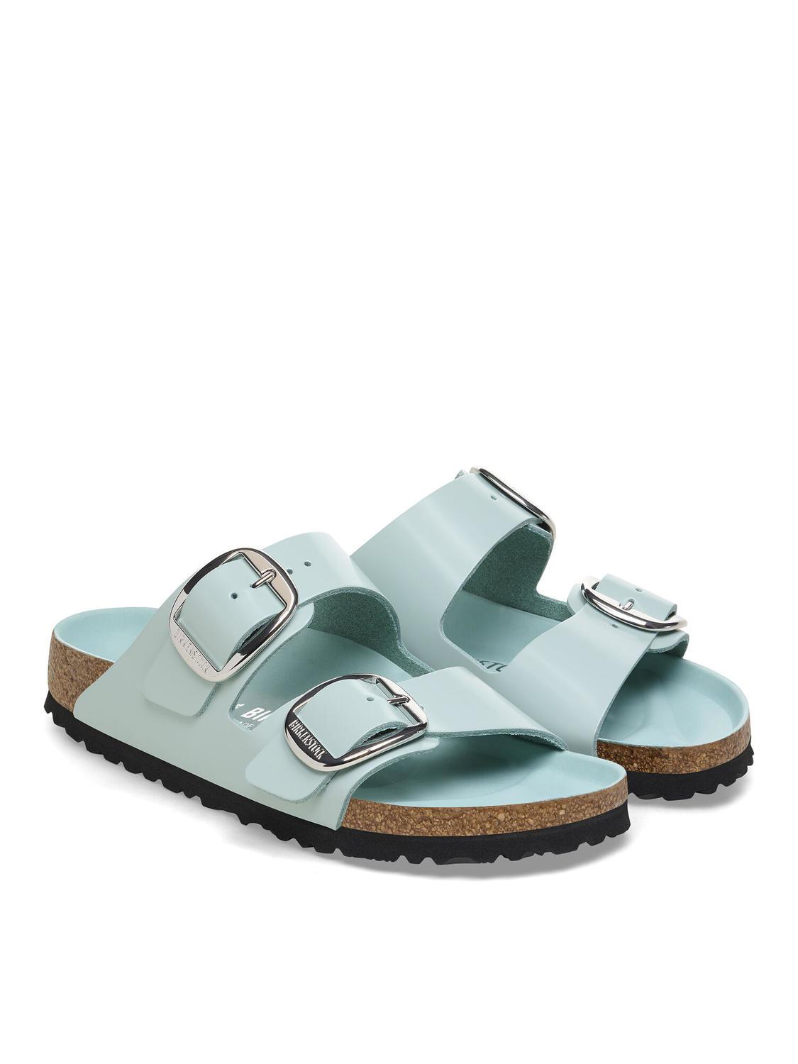 Big Buckle Birkenstock Arizona Donna Indossate Sandali Birkenstock