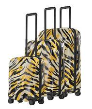 CRASH BAGGAGE ICON PATTERN Set 3 trolley: cabin, medio, grande - Set Trolley