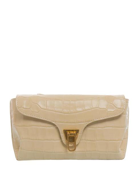 COCCINELLE BEAT COCO SHINY SOFT  Minibag in pelle stampa croco silk - Borse Donna