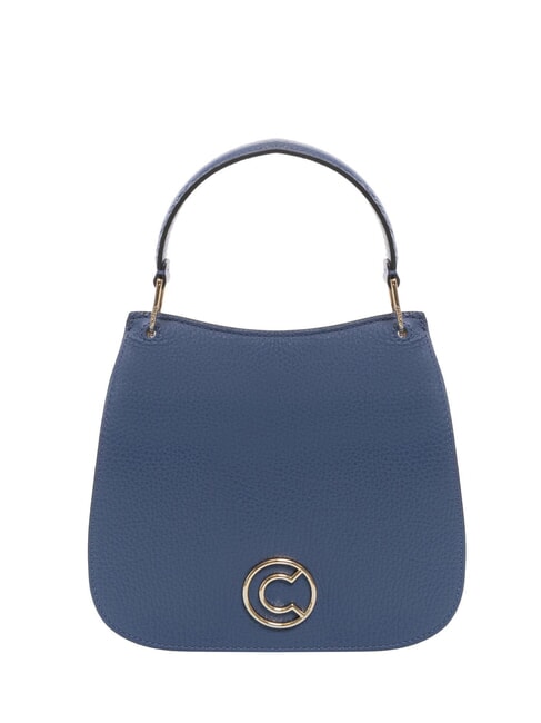 COCCINELLE LEILANI Borsa a mano piccola in pelle con tracolla mirtillo - Borse Donna