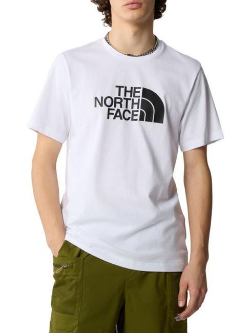 THE NORTH FACE EASY  T-Shirt in cotone tnf white - T-shirt Uomo