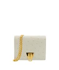COCCINELLE BEAT OSTRICH Micro bag in pelle st struzzo - Borse Donna