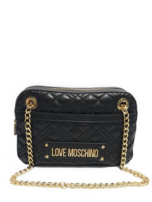 LOVE MOSCHINO QUILTED  Mini Bag a spalla Nero - Borse Donna