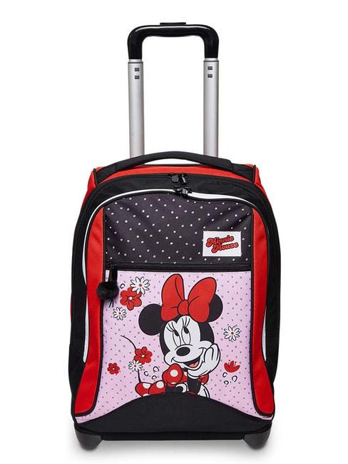 MINNIE MOUSE M IS FOR MOUSE Zaino trolley 2 ruote Nero - Zaini con carrello