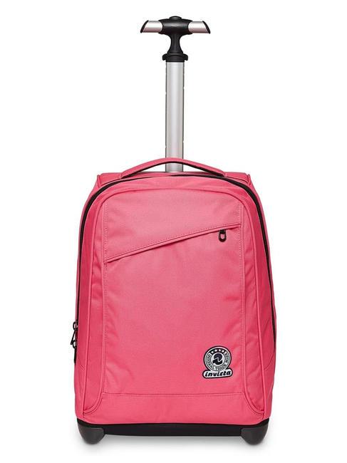 INVICTA SOLID RECYCLED BENIN Zaino Trolley beetroot purple - Zaini con carrello