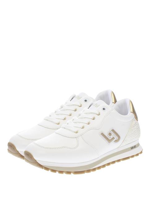 LIUJO WONDER 700 Sneakers running in pelle white - Scarpe Donna