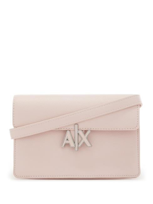 ARMANI EXCHANGE A|X LOGO Mini bag a tracolla pink stop - Borse Donna