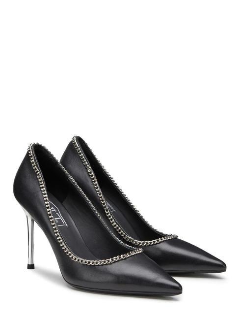 Chaussures Ferrini Cult En Cuir Noir - Taille 37, Made In Italy, Neuves En Boîte