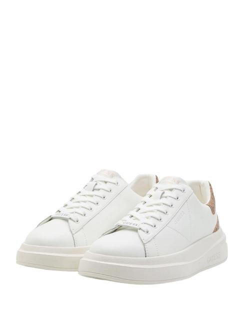 GUESS ELBINA  Sneakers white beige - Scarpe Donna