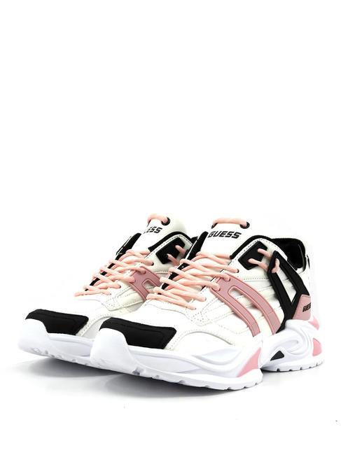 GUESS BELLUNA Sneakers pink/wh - Scarpe Donna