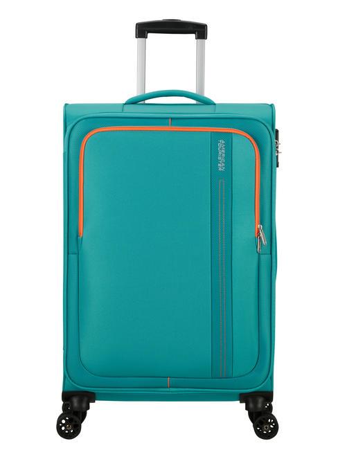 AMERICAN TOURISTER SEA SEEKER Trolley misura media aqua/green - Trolley Semirigidi