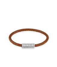 GUESS ACAPULCO Bracciale steel/cognac - Bracciali Uomo - 1