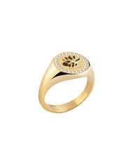 GUESS LOTUS Anello con cristalli - Anelli