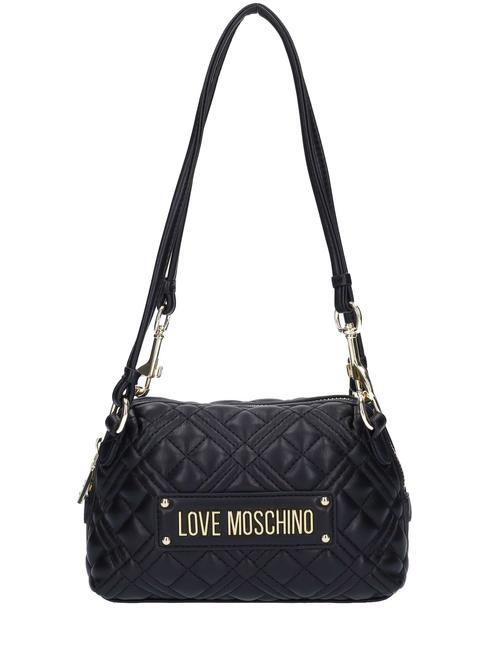 LOVE MOSCHINO QUILTED Micro bag a tracolla Nero - Borse Donna
