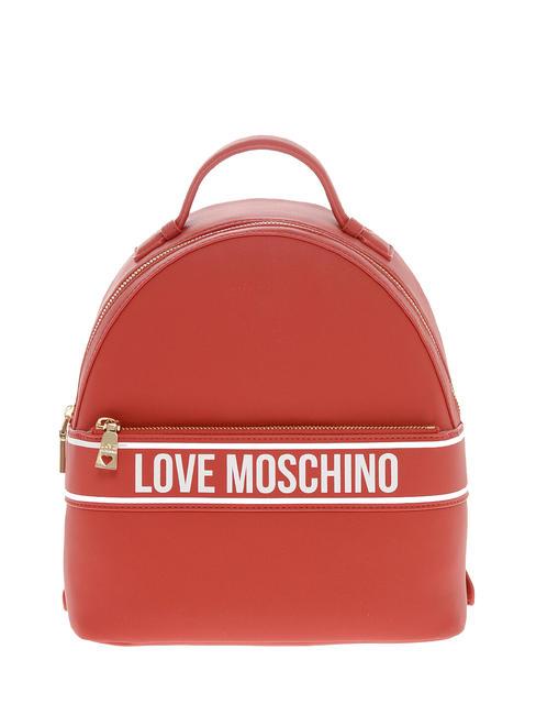 LOVE MOSCHINO PRINT BAG Zaino rosso - Borse Donna