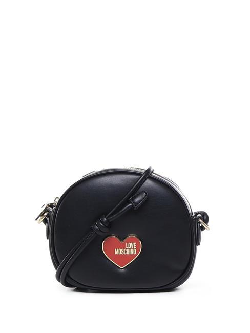 LOVE MOSCHINO PUFFY Micro bag a tracolla Nero - Borse Donna