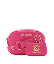 LOVE MOSCHINO METALLIC LOGO Borsa camera case con pouch - Borse Donna