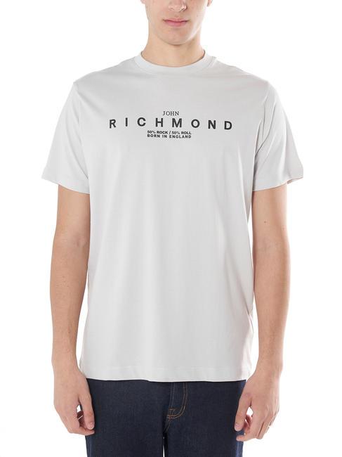 JOHN RICHMOND KAMADA T-shirt in cotone grey x - T-shirt Uomo