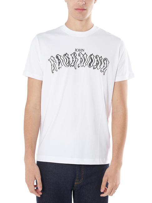 JOHN RICHMOND DIEGOLUIS T-shirt in cotone whitex - T-shirt Uomo