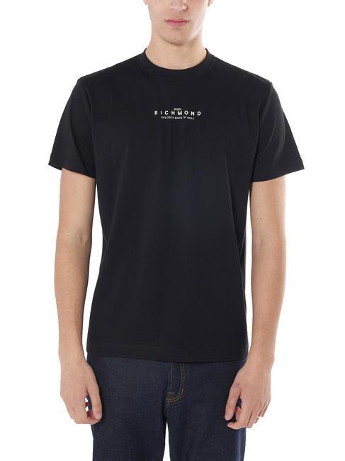 JOHN RICHMOND LANUS T-shirt in cotone black3 - T-shirt Uomo