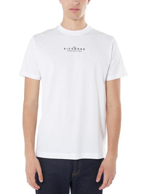 JOHN RICHMOND LANUS T-shirt in cotone whitex - T-shirt Uomo