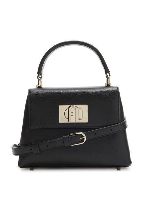 FURLA 1927 Mini bag a mano, con tracolla, in pelle Nero - Borse Donna
