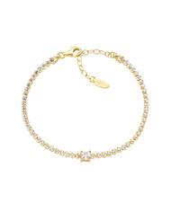 AMEN TENNIS Bracciale con zirconi bianchi - Bracciali Donna