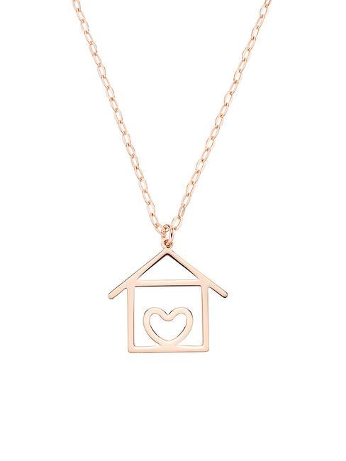 AMEN COCCOLE Collana in argento charm casetta rose - Collane