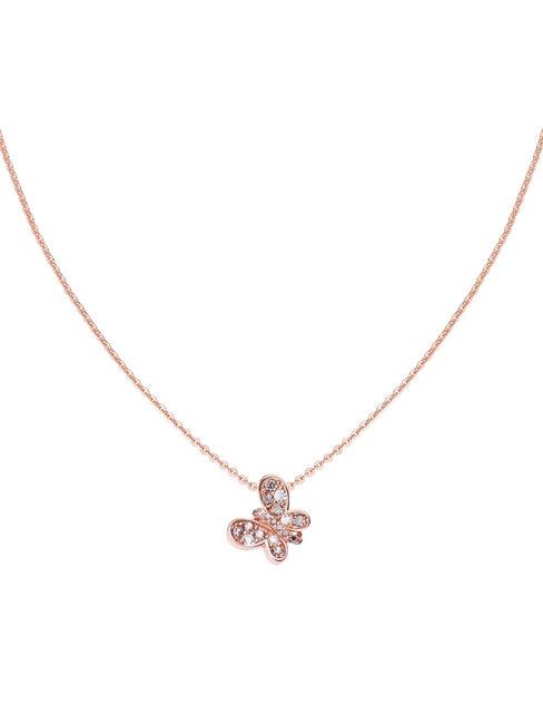 AMEN FARFALLE Collana in argento con zirconi rose - Collane
