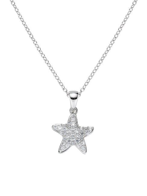 AMEN ANIMALIER LUXURY Collana in argento charm stella marina rodio - Collane
